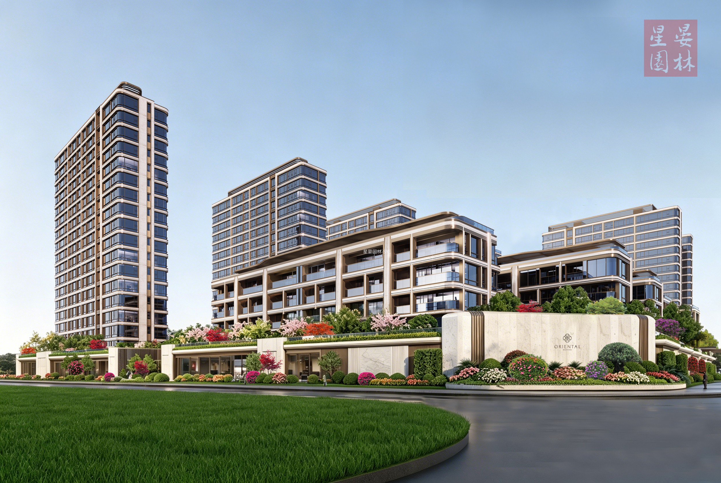 浦东川沙抬板社区住宅景观